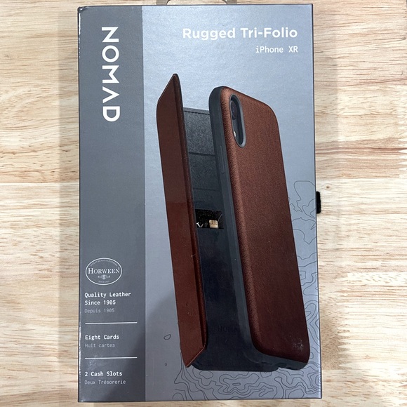 Nomad iPhone XR Rugged Trifold Case